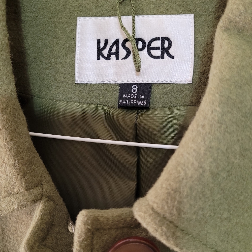 Kasper Blazer ladies size 8, green